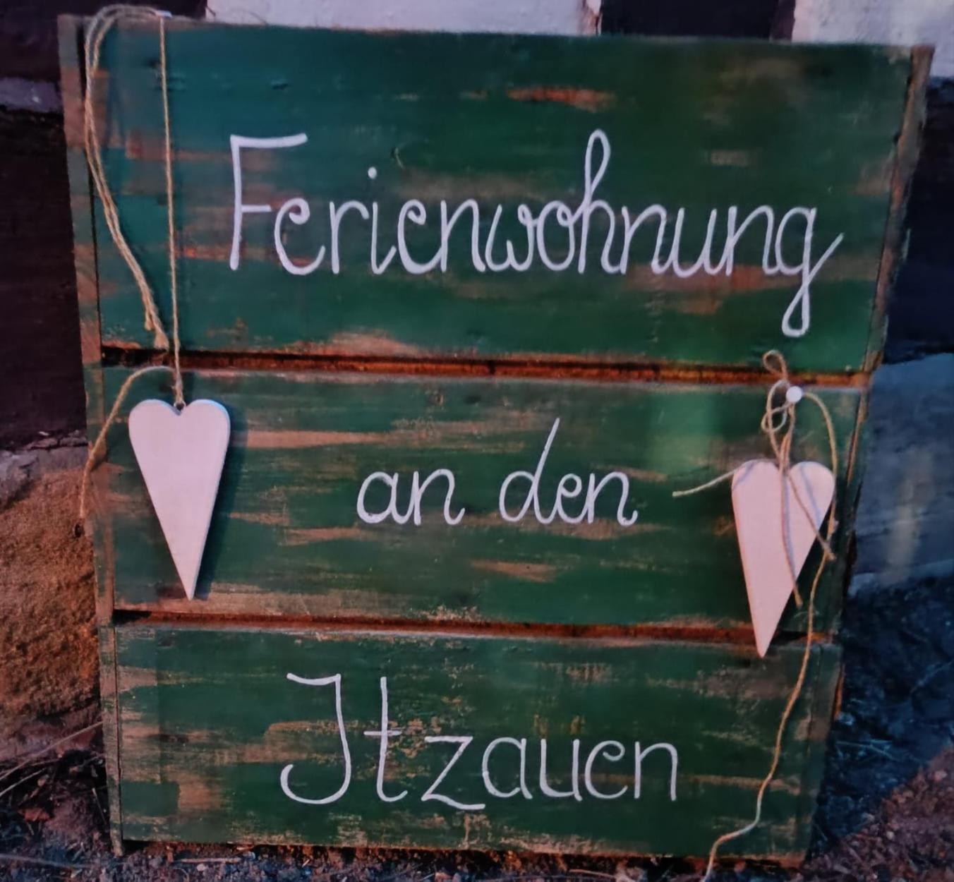 Ferienwohnung An Den Itzauen Großheirath Exterior foto